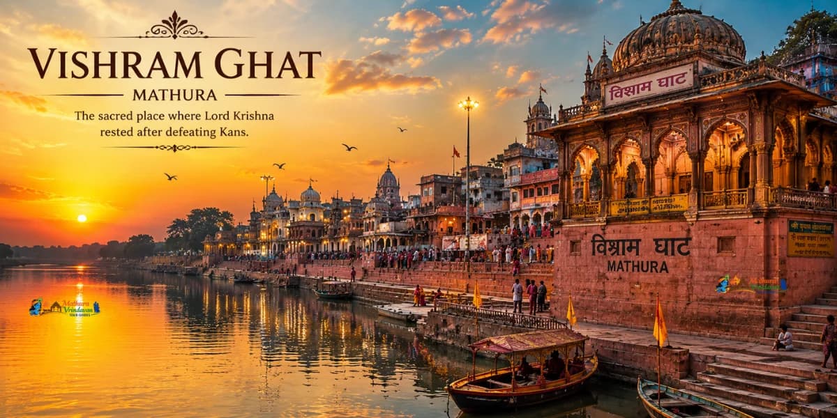 Vishram Ghat Mathura — sacred Yamuna ghat where Krishna rested after slaying Kansa