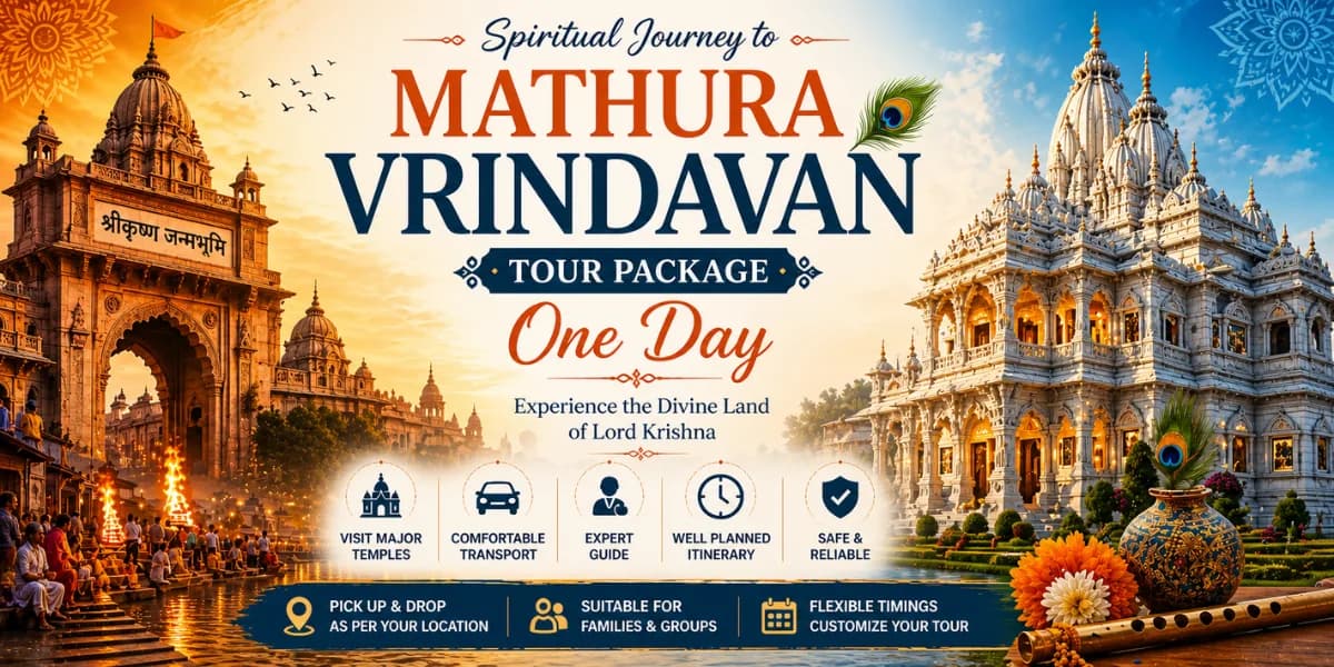Mathura Vrindavan Tour Package One Day