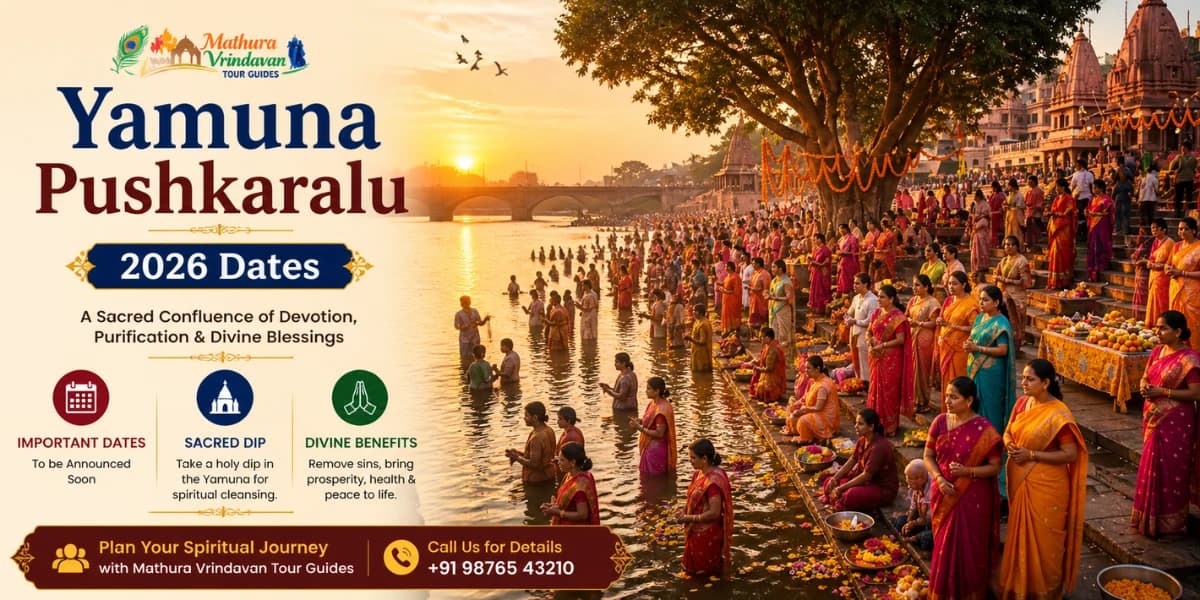 Yamuna Pushkaralu 2026 dates and Snan Ghats